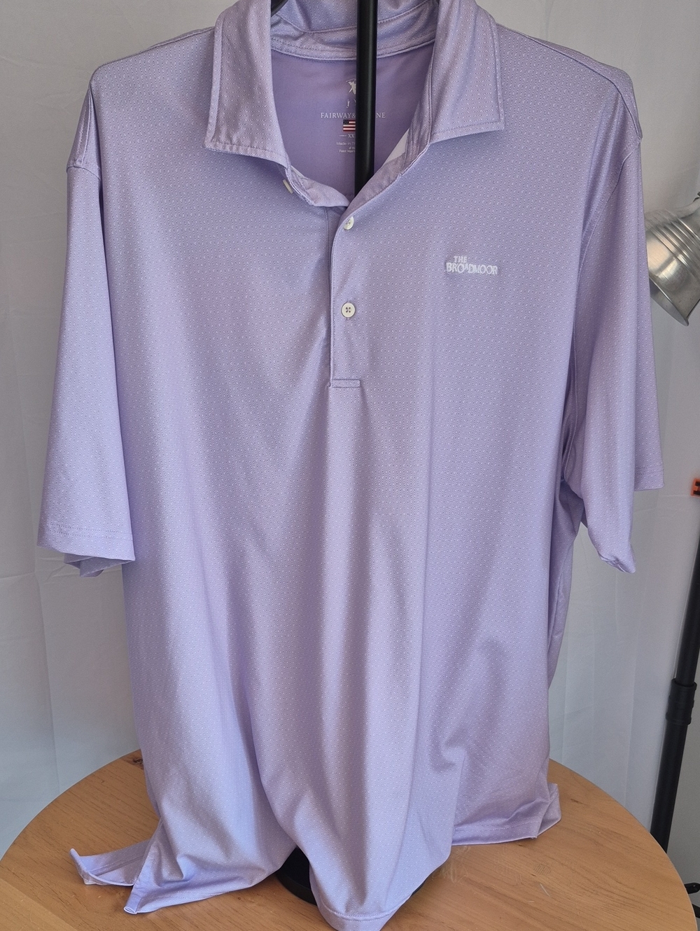 Fairway & Greene Lavender Golf Polo